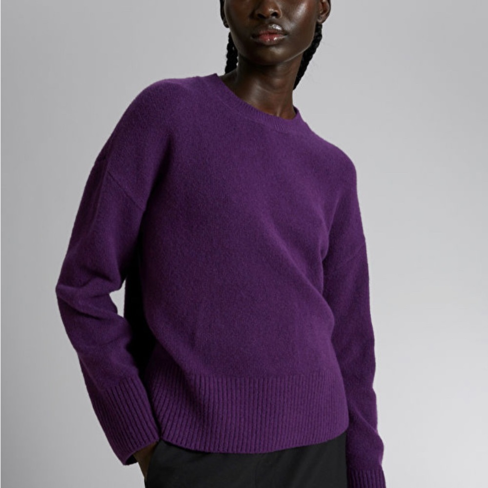 & Other Stories Cotton Blend Crewneck